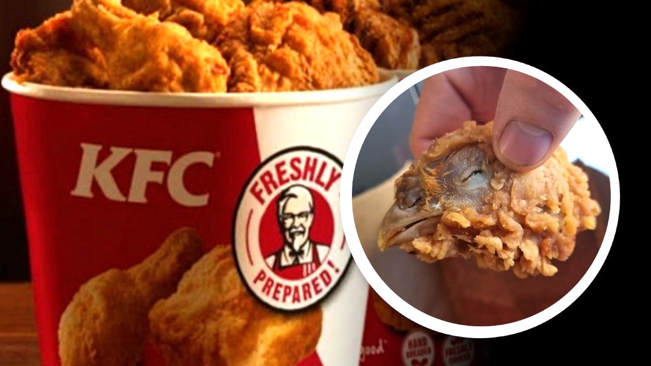 Shocking! Woman finds fried chicken head in KFC dish; Photo viral
