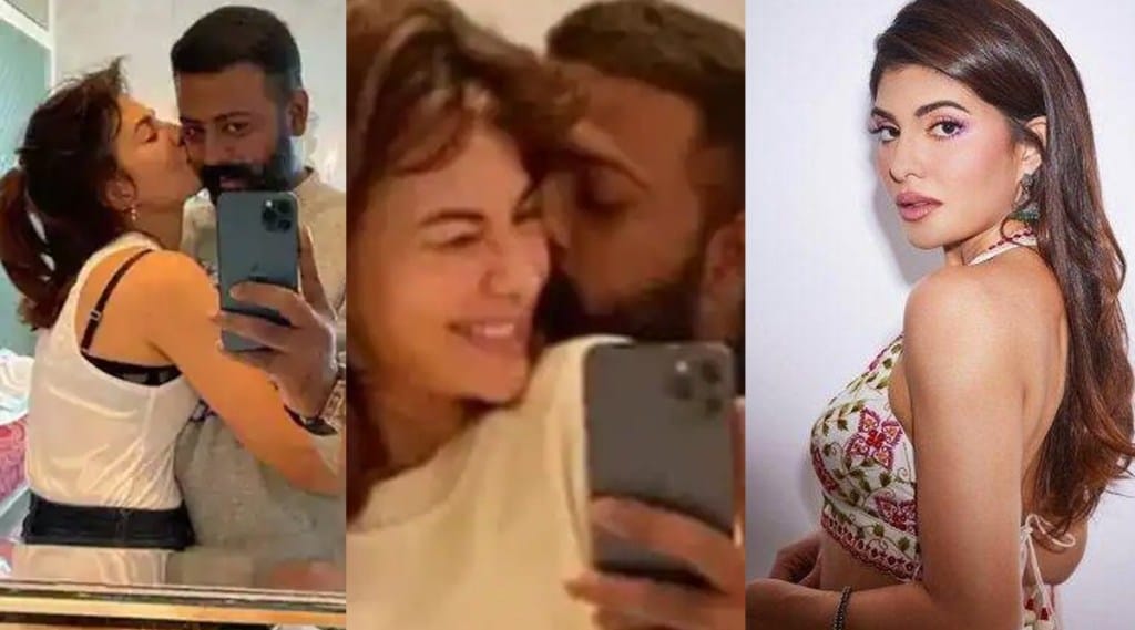 Jacqueline Fernandez Gives A KISS To Conman Sukesh Chandrasekhar On