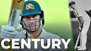 ashes marnus labuschagne scored a historic century australias first innings declared