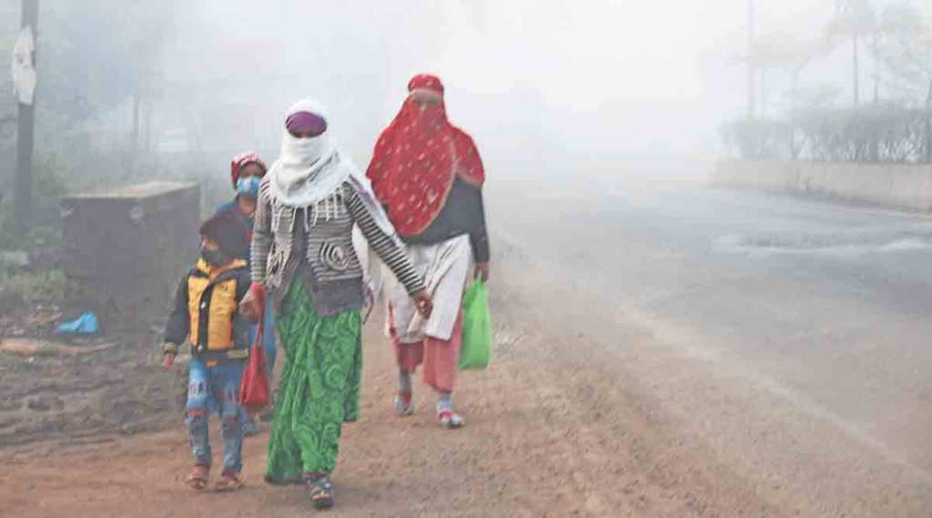 रात्रीचा गारवा वाढण्याची शक्यता ;तापमानात घट ; आठवडाभर कोरडे हवामान