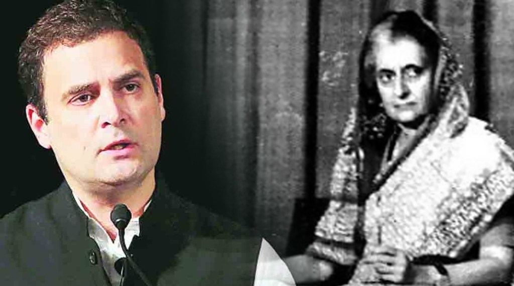 rahul gandhi on indira gandhi