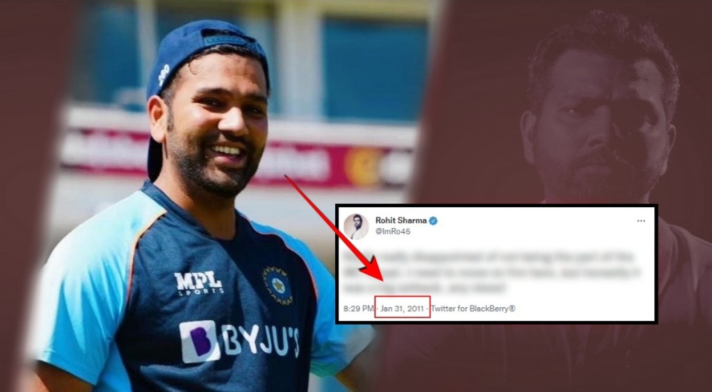 Rohit Sharmas 10 year old tweet goes viral moments after his appointment as Indias ODI captain