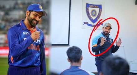 Rohit sharma gives priceless lesson in nca to Under 19 team