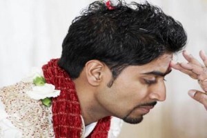 tilak-on-forehead