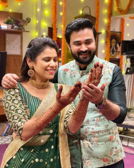 Aai Kuthe Kay Karte Abhishek Anagha Wedding Photos