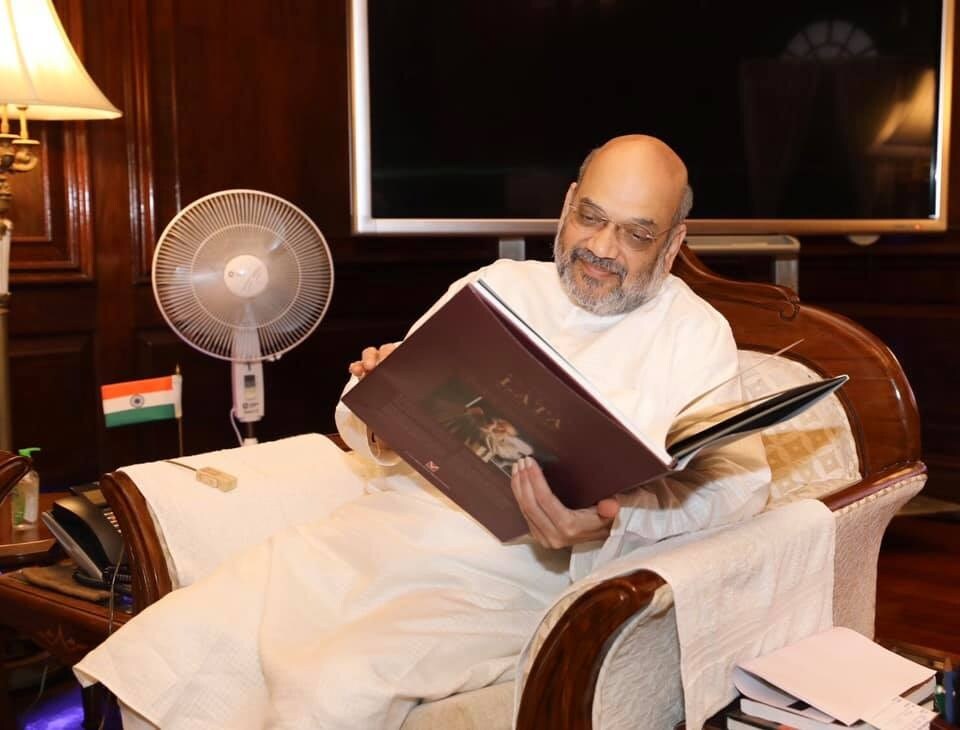 amit shah wrote book on chhatrapati shivaji maharaj and loves maratha history 