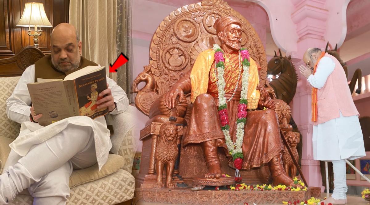 amit shah wrote book on chhatrapati shivaji maharaj and loves maratha history 