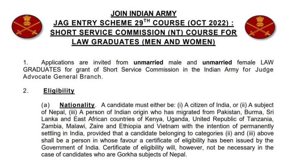 Indian-Army-JAG-Entry-2022-Notification