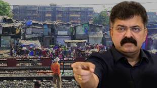 Jitendra Awhad warns railway administration on central railway notice illegal slums near railway track