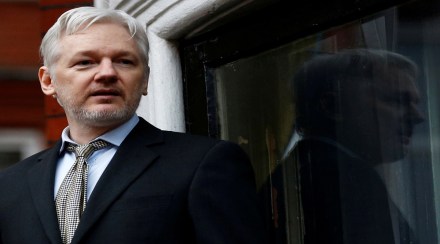 FILE PHOTO: WikiLeaks founder Julian Assange