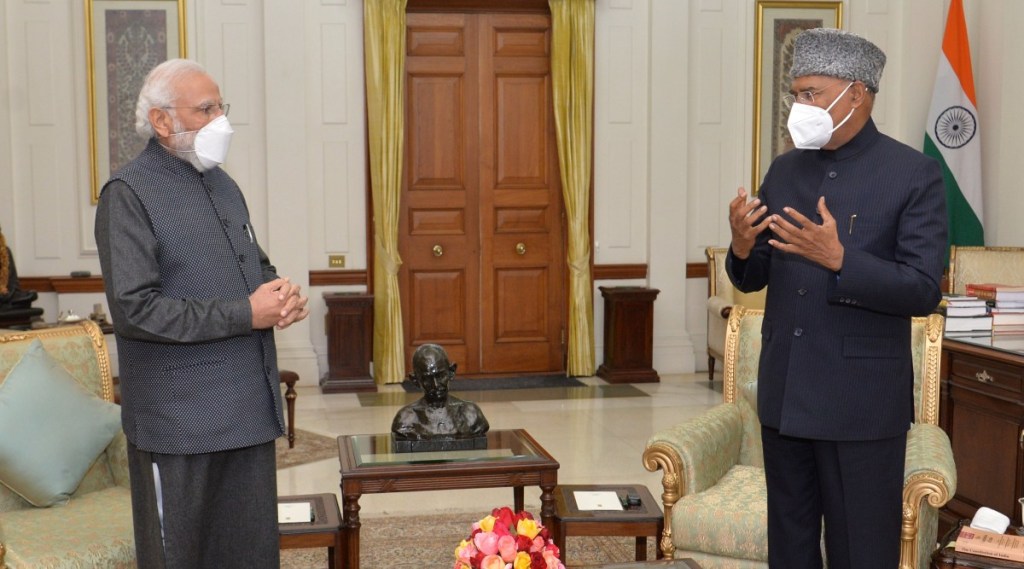 President Ram Nath Kovind met Prime Minister Narendra Modi