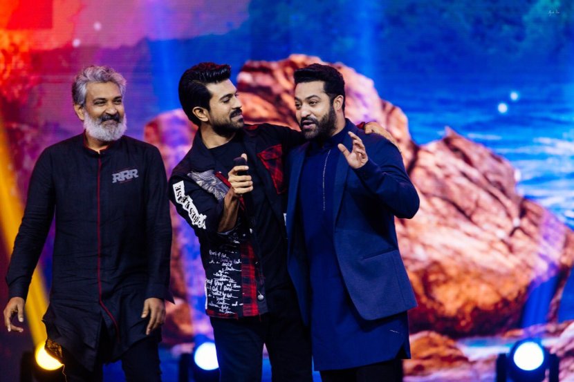 Photos Rajamouli Film RRR Star Cast Fees Of Ram Charan Jr Ntr Alia Bhatt Ajay Devgan