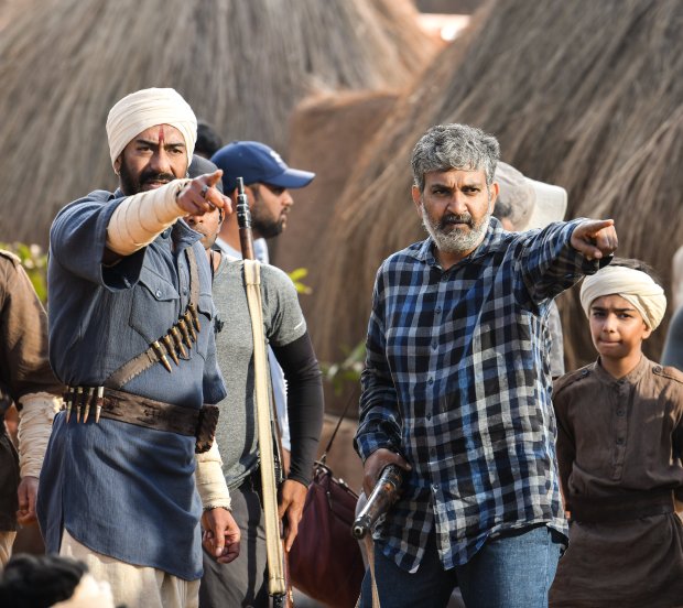 Photos Rajamouli Film RRR Star Cast Fees Of Ram Charan Jr Ntr Alia Bhatt Ajay Devgan