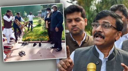 Criticism of BJP on shivsena Sanjay Raut for support ncp Sharad Pawar