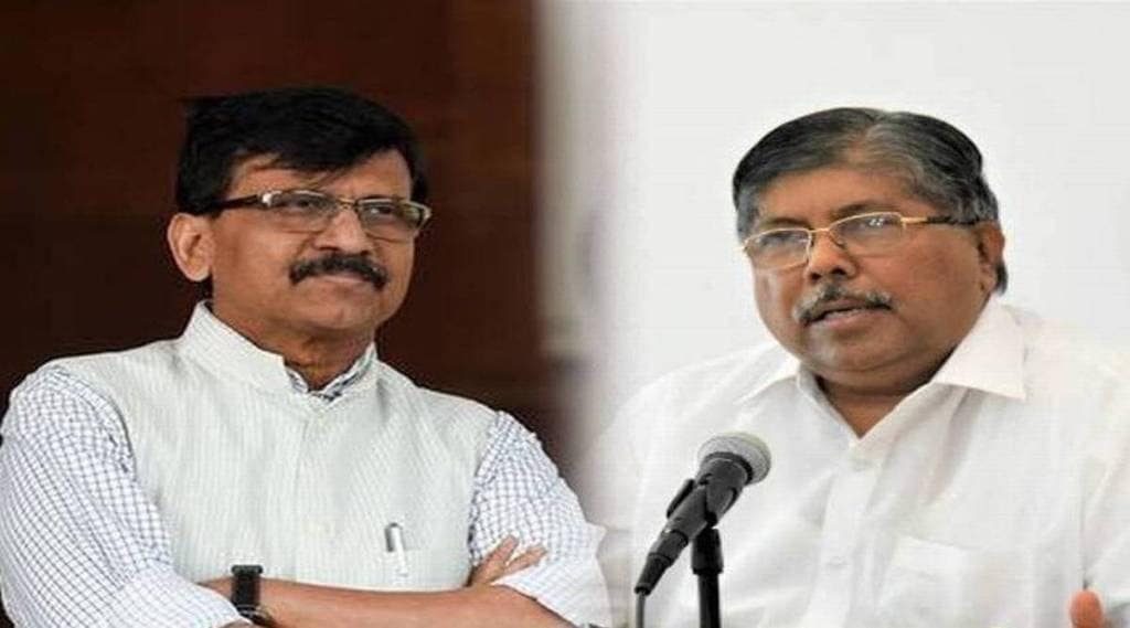 Goa assembly elections 2022 Chandrakant Patil reaction to Sanjay Raut support of Utpal Parrikar