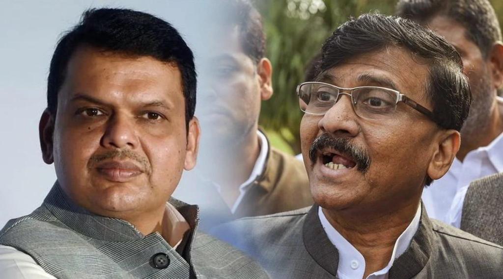 Sanjay Raut question to Devendra Fadnavis