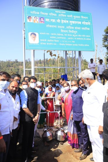 Maharashtra Minister Aaditya Thackeray today inaugurated a bridge in Shendripada of Nashik