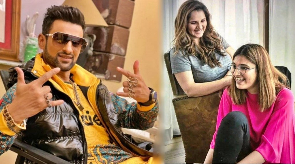 Shoaib Malik shares rapper look photo wife Sania Mirza reacts