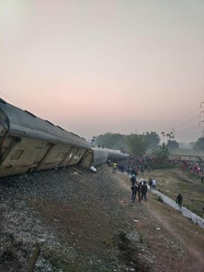 Bikaner Express Accident 