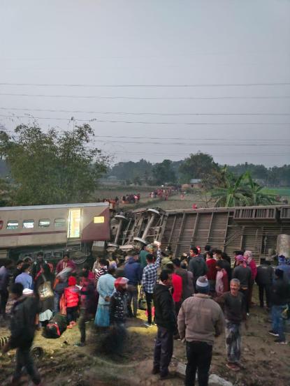 Bikaner Express Accident 