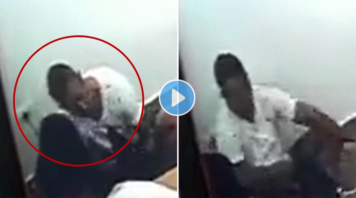 खटल्यावर सुनावणी करताना आरोपीच्या प्रेमात पडली न्यायाधीश महिला; तुरुंगात कैद्याला किस करतानाचा Video Viral