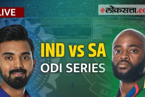 IND vs SA 3rd ODI Live Updates : दक्षिण आफ्रिकेला दोन धक्के; कप्तान बावुमा माघारी!