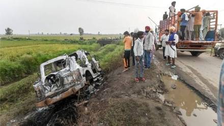 लखीमपूर खेरीत भाजपा कार्यकर्त्यांच्या हत्येप्रकरणी २ शेतकऱ्यांना अटक, आतापर्यंत ६ जणांवर पोलीस कारवाई