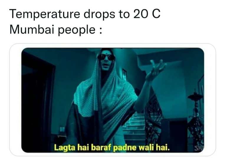 गेल्या काही दिवसांपासून उत्तर भारतातील तीव्र थंडीची लाट पाहायला मिळत आहे. त्यामुळे उत्तर भारतातून मुंबईत थंड वारे वाहत आहे. हेच वारे वाढत्या थंडीला कारणीभूत आहेत.