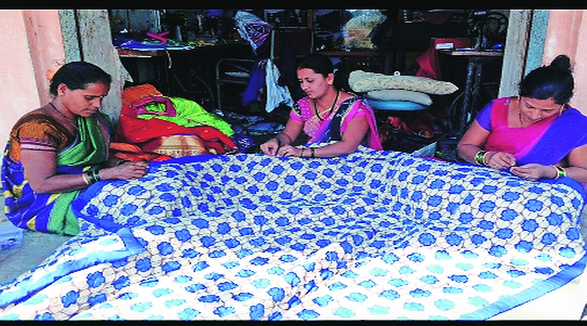 सातासमुद्रापार गेलेल्या गोधडी व्यवसायाला हुडहुडी