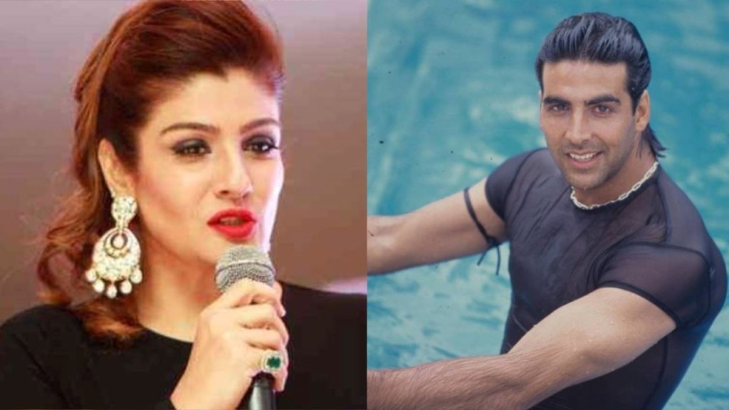 akshay kumar, raveena tandon,