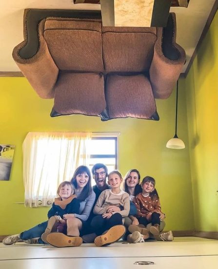 south african town has upside down house tourists get confusing pictures