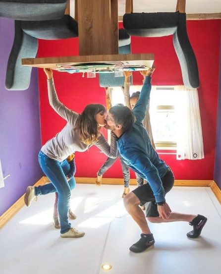 south african town has upside down house tourists get confusing pictures