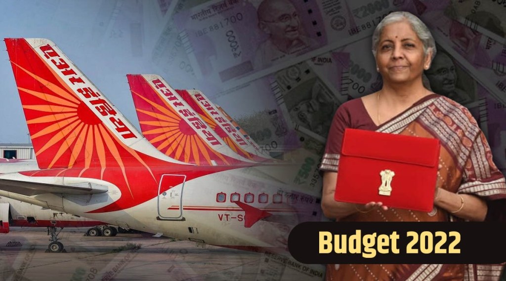 Air india debt budget 2022 nirmala sitharaman