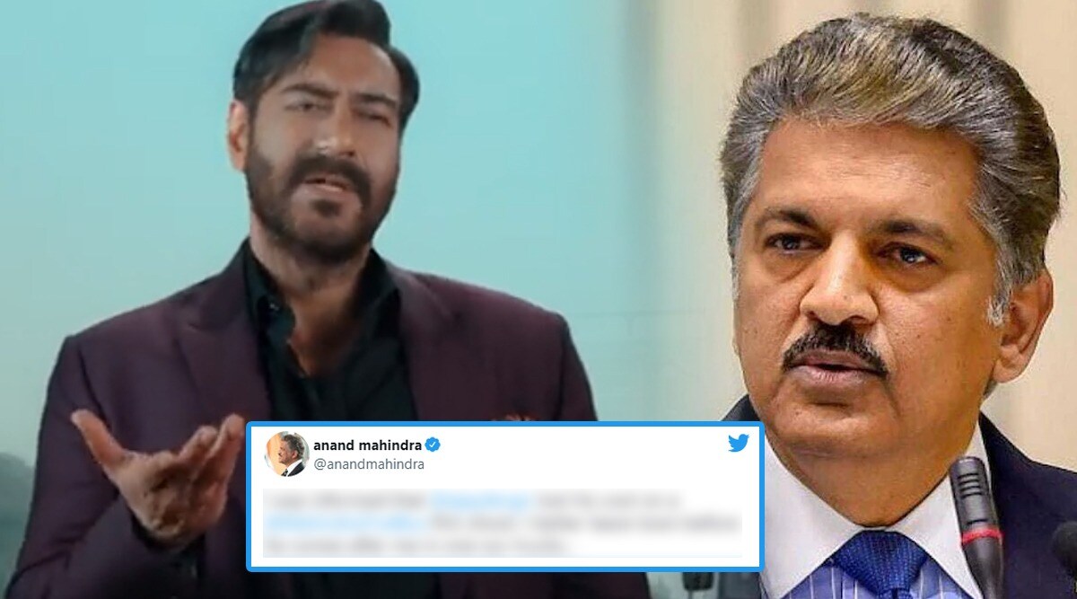 Bollywood Actor Ajay Devgn, Mahindra Ad Shoot, Anand Mahindra