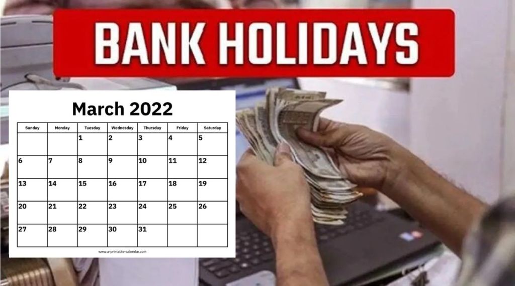 Bank Holiday in March 2022