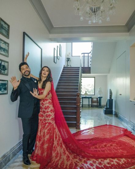 Farhan Akhtar Shibani Dandekar Wedding Photos