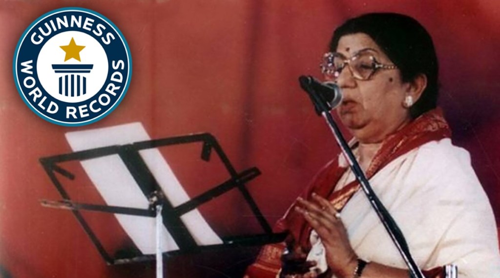 Guinness Book of World Records Lata Mangeshkar