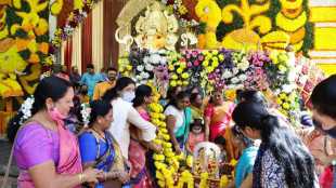 Maghi Ganesh Jayanti traditional celebration at Tulsibaug Ganpati temple