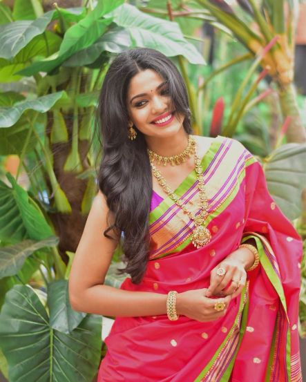 Marathi Actress Paithani Saree Real Or Fake Information