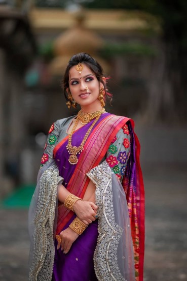 Marathi Actress Paithani Saree Real Or Fake Information