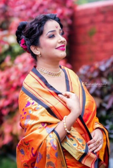 Marathi Actress Paithani Saree Real Or Fake Information