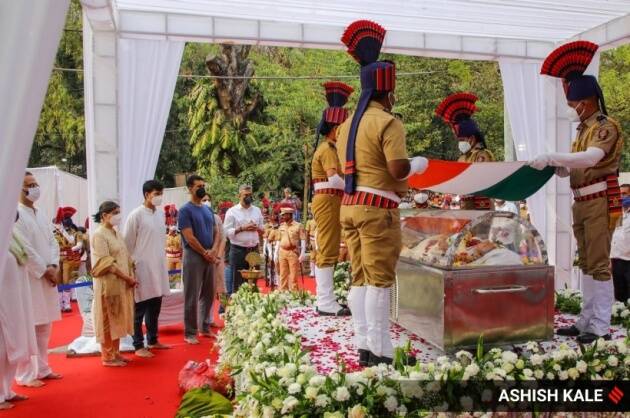 Industrialist Rahul Bajaj Funeral