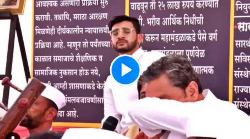 VIDEO: “छत्रपती केव्हाही रडत नाही, पण…”, वारकऱ्यांसमोर छत्रपती संभाजी राजेंचे डोळे पाणावले