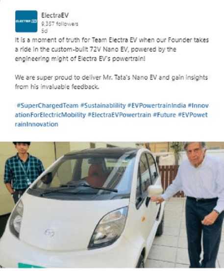 Tata Nano Electric Car: उद्योगपती रतन टाटा यांना मिळाली कस्टमाइज्ड टाटा नॅनो इलेक्ट्रिक कार, कुणी केली डिलीव्हरी जाणून घ्या