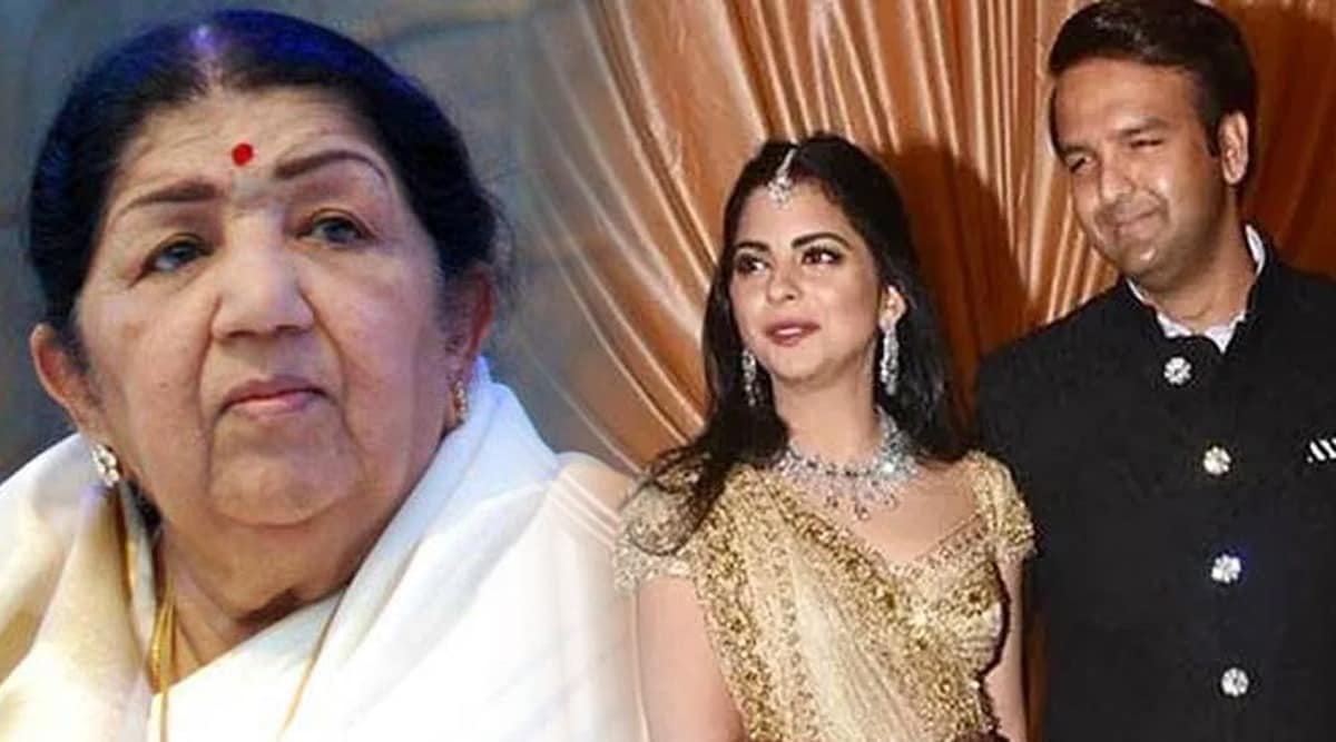 लता मंगेशकरांनी इशा अंबानीच्या लग्नासाठी रेकॉर्ड केलं होतं शेवटचं ‘हे’ गीत