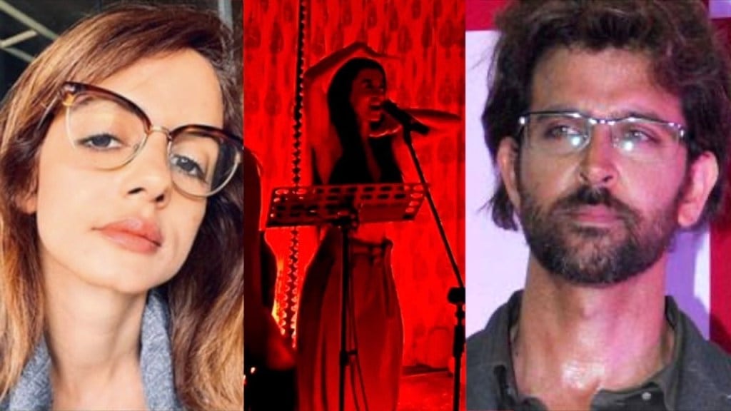 hrithik roshan, sussanne khan, saba azads, hrithik