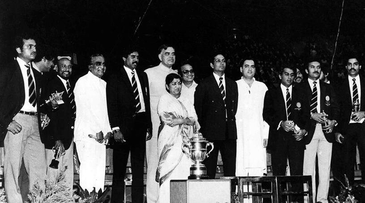 lata mangeshkar had raised money by singing for the 1983 World Cup winning team