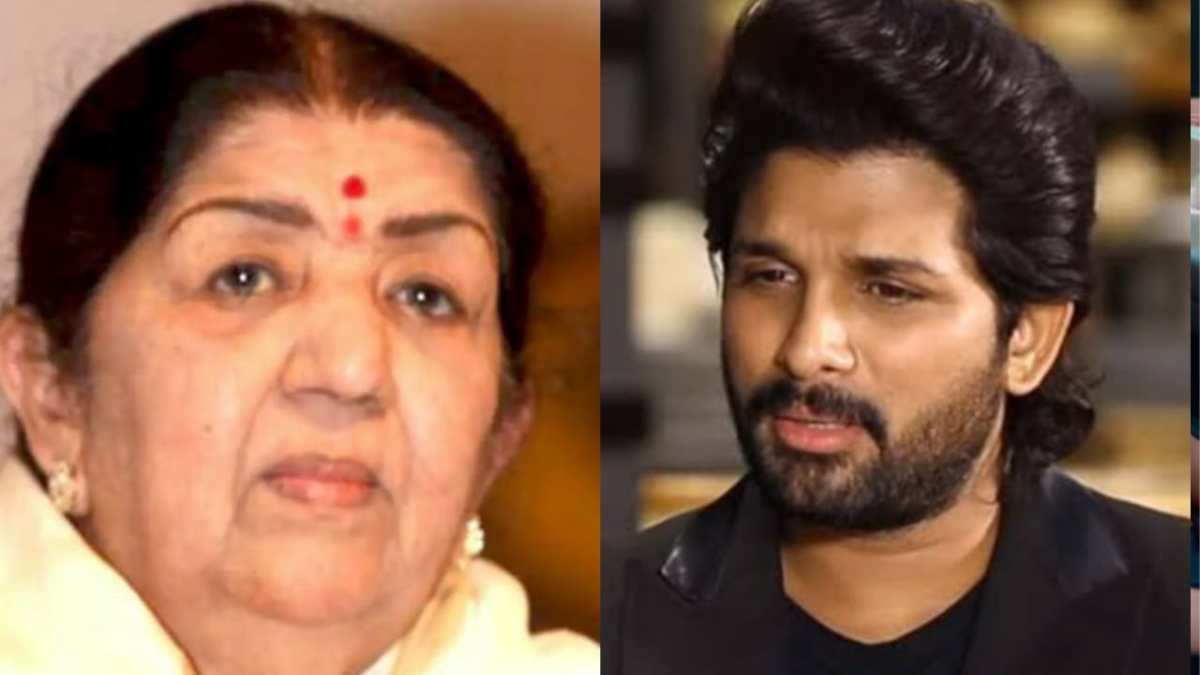 Lata Mangeshkar died, allu arjun,
