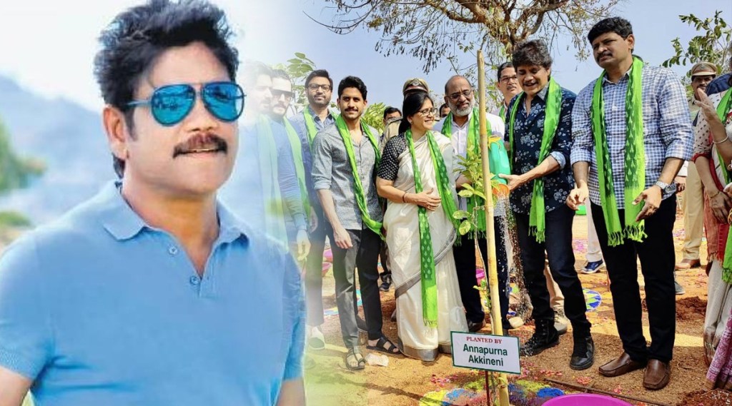 nagarjuna, nagarjuna adopts 1080 acres of forest,