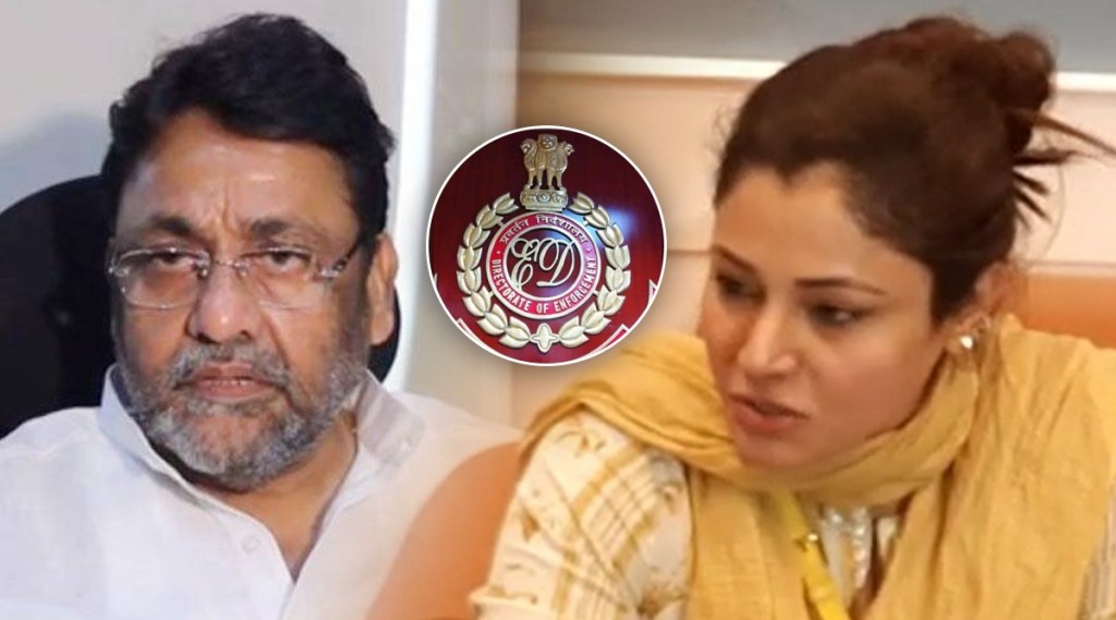 nilofer khan on nawab malik arrest